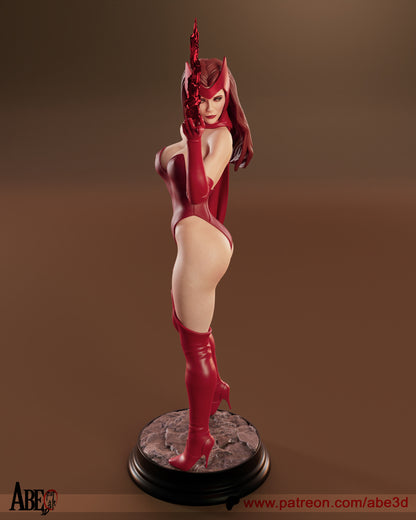Scarlet Witch Statue 3D-Printed Kit