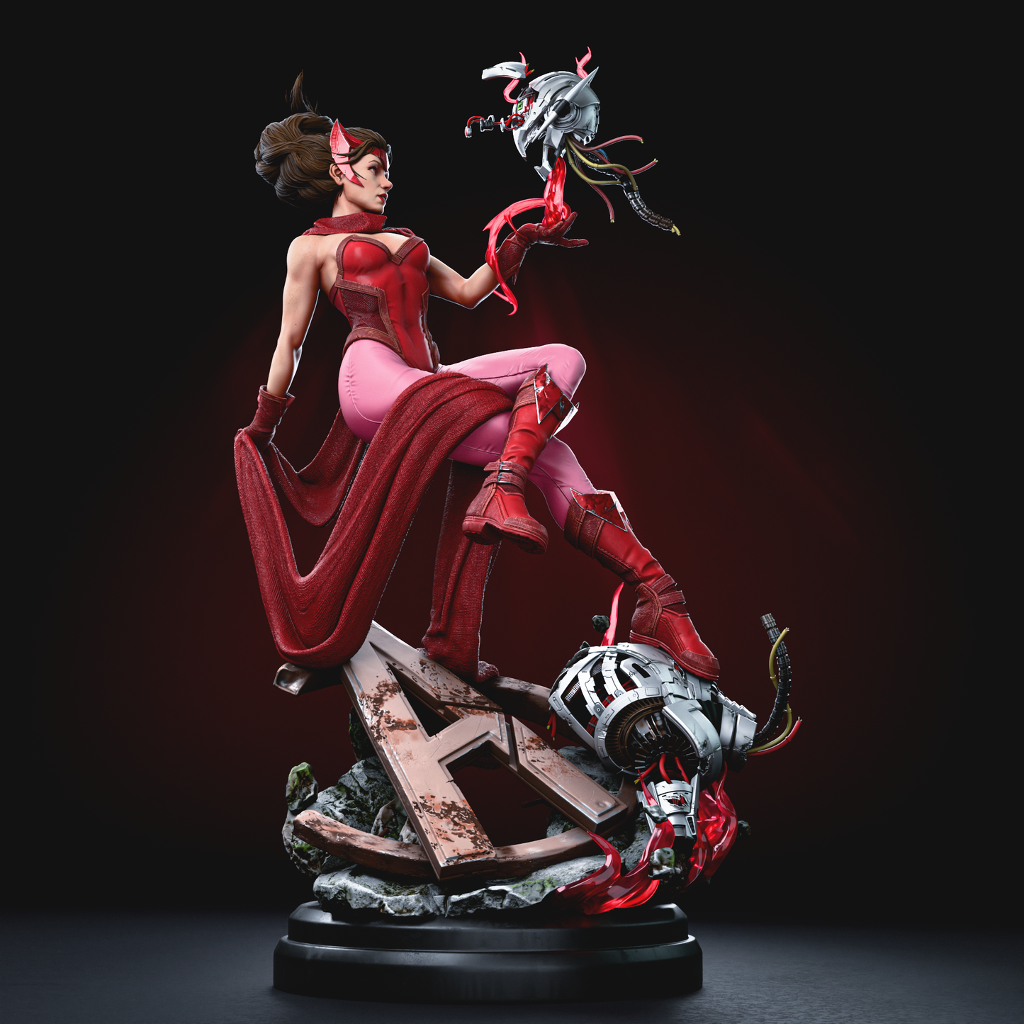 Scarlet Witch Statue