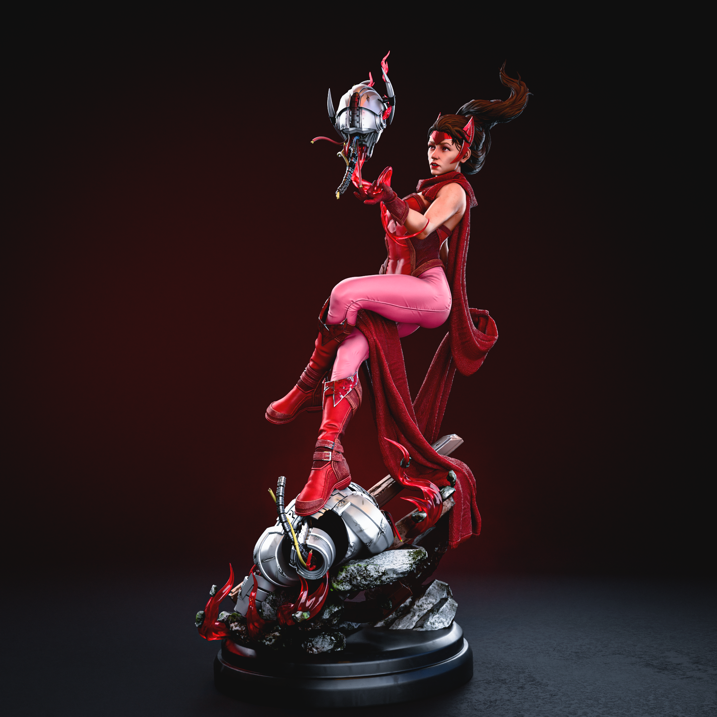 Scarlet Witch Statue