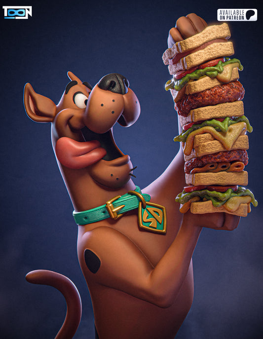 Scooby Doo Statue