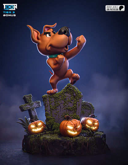 Scrappy Doo Statue