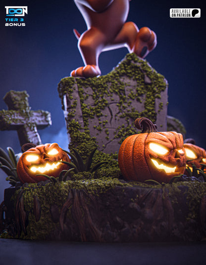 Scrappy Doo Statue
