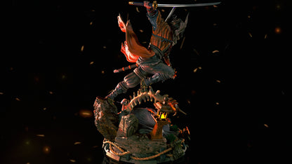 Sekiro Statue 3D-Printed Kit