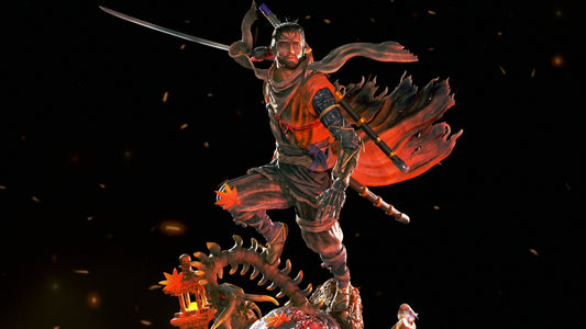 Sekiro Statue 3D-Printed Kit
