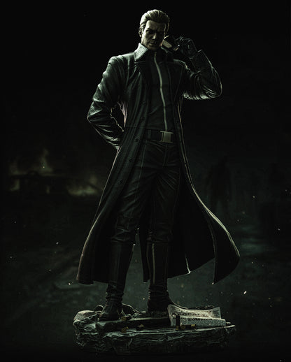 Albert Wesker Statue 3D-Printed Kit