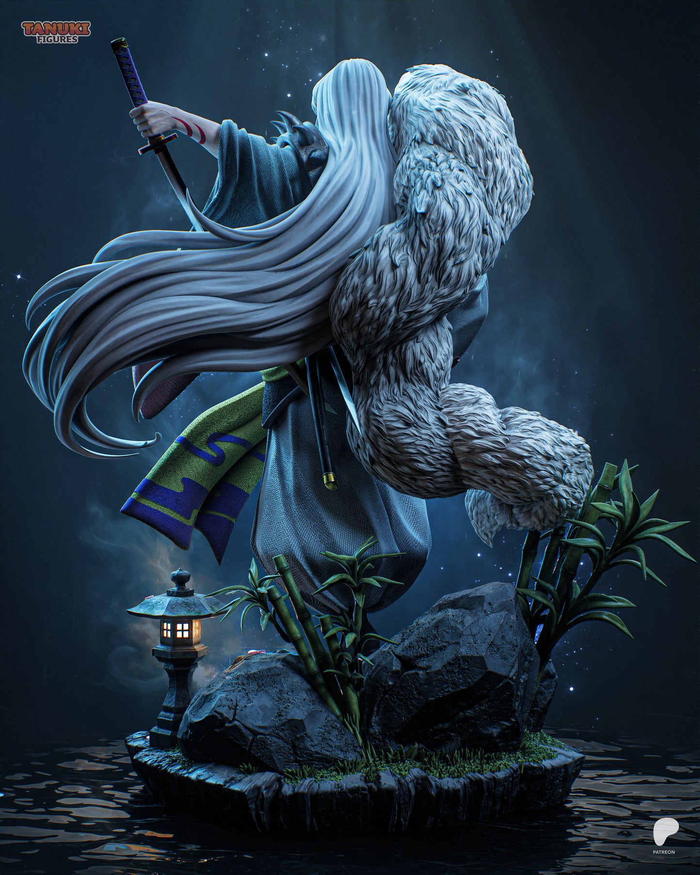 Sasshomaru Statue 3D-Printed Kit