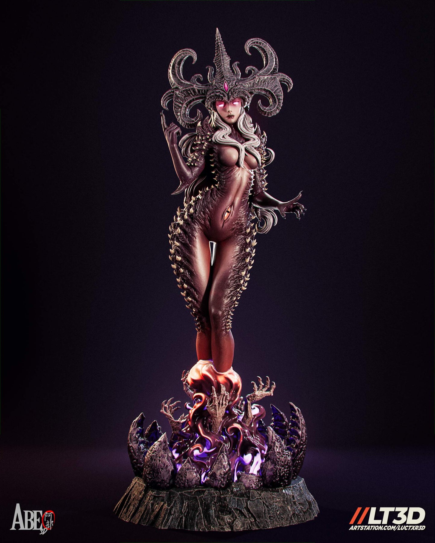 Shael'Ness Statue 3D-Printed Kit