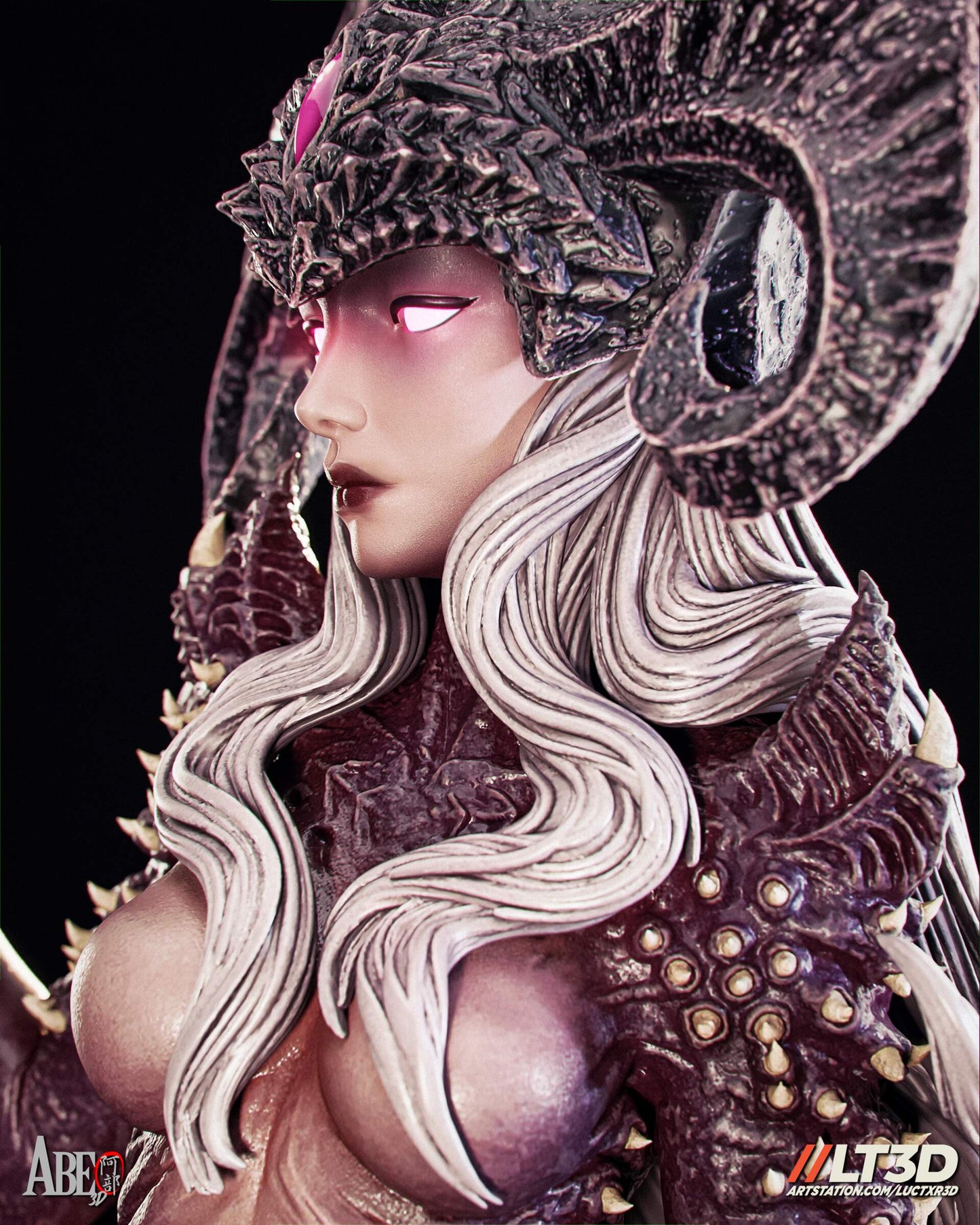 Shael'Ness Statue 3D-Printed Kit