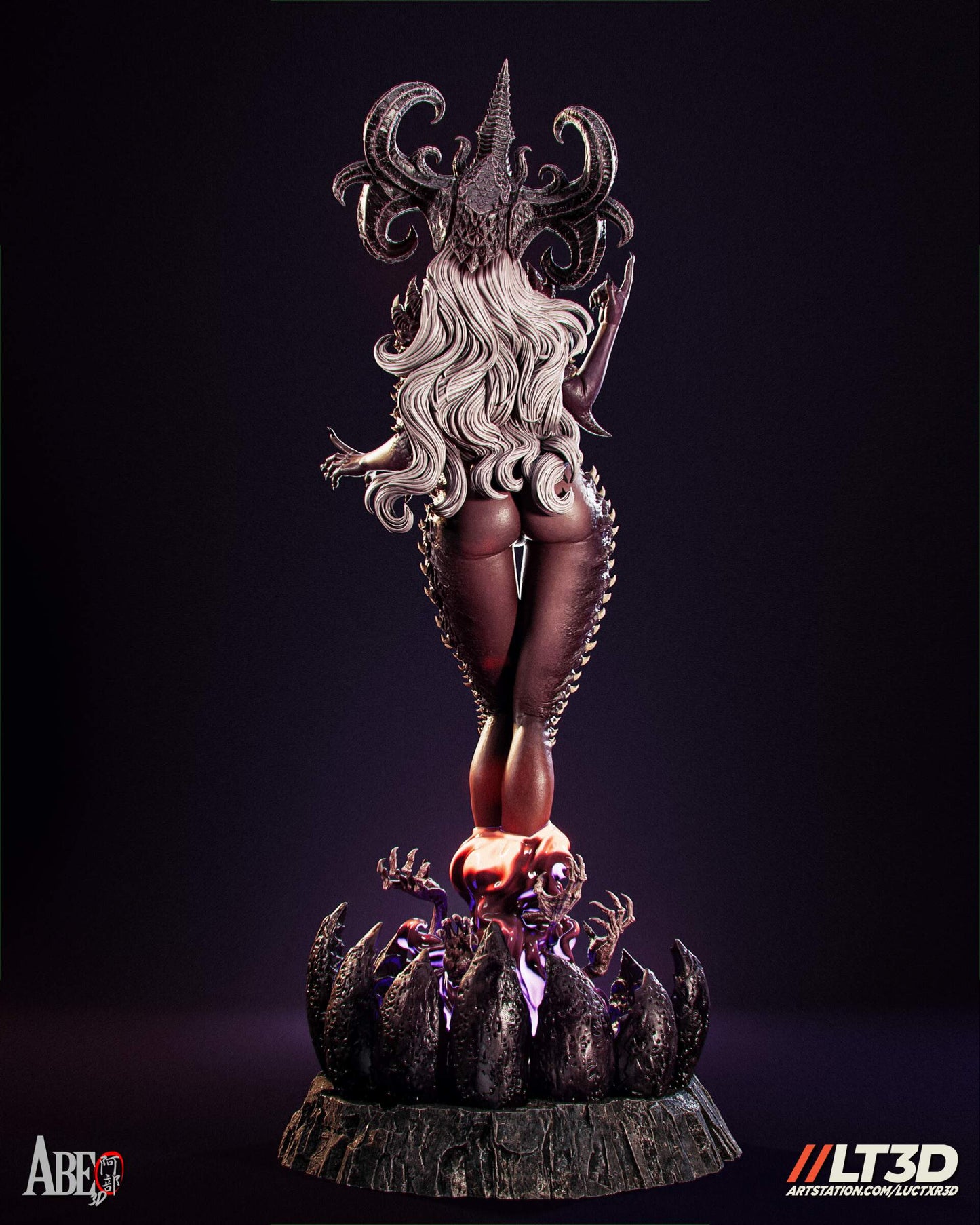 Shael'Ness Statue 3D-Printed Kit