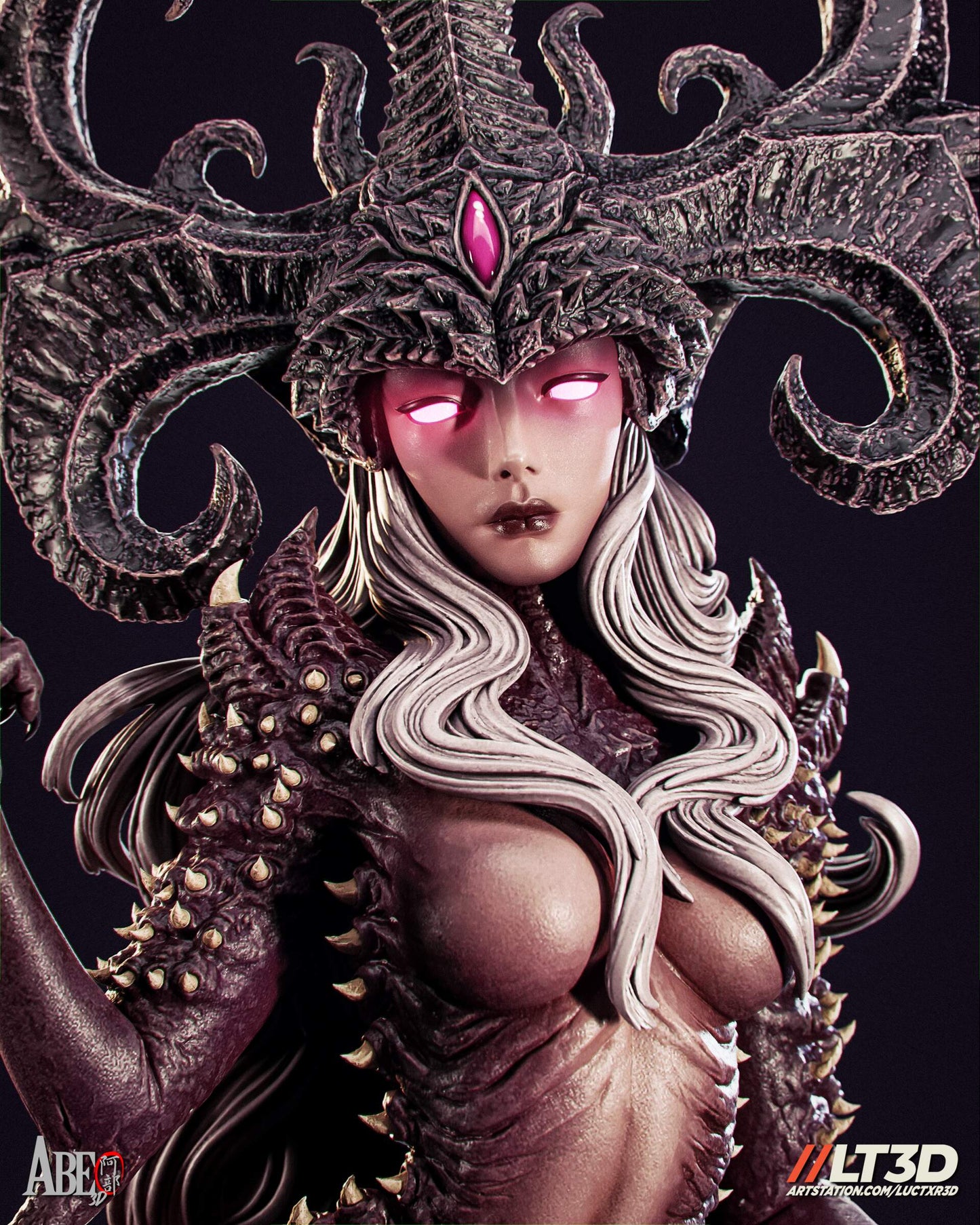 Shael'Ness Statue 3D-Printed Kit