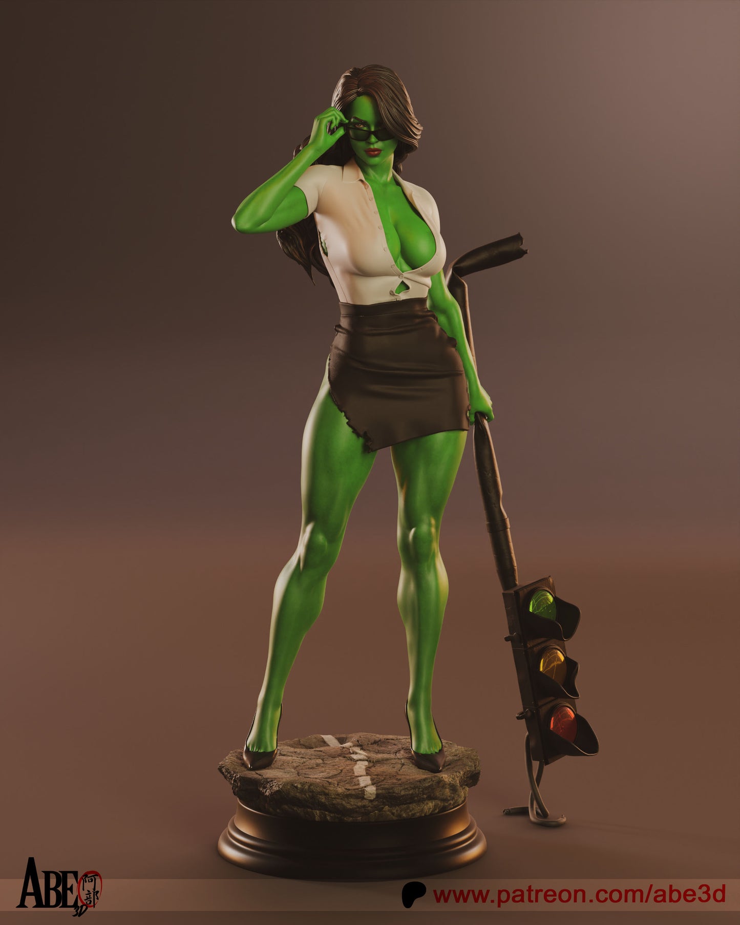 She-Hulk Statue