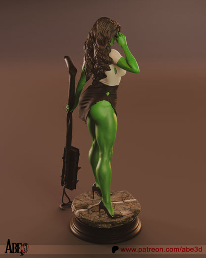She-Hulk Statue