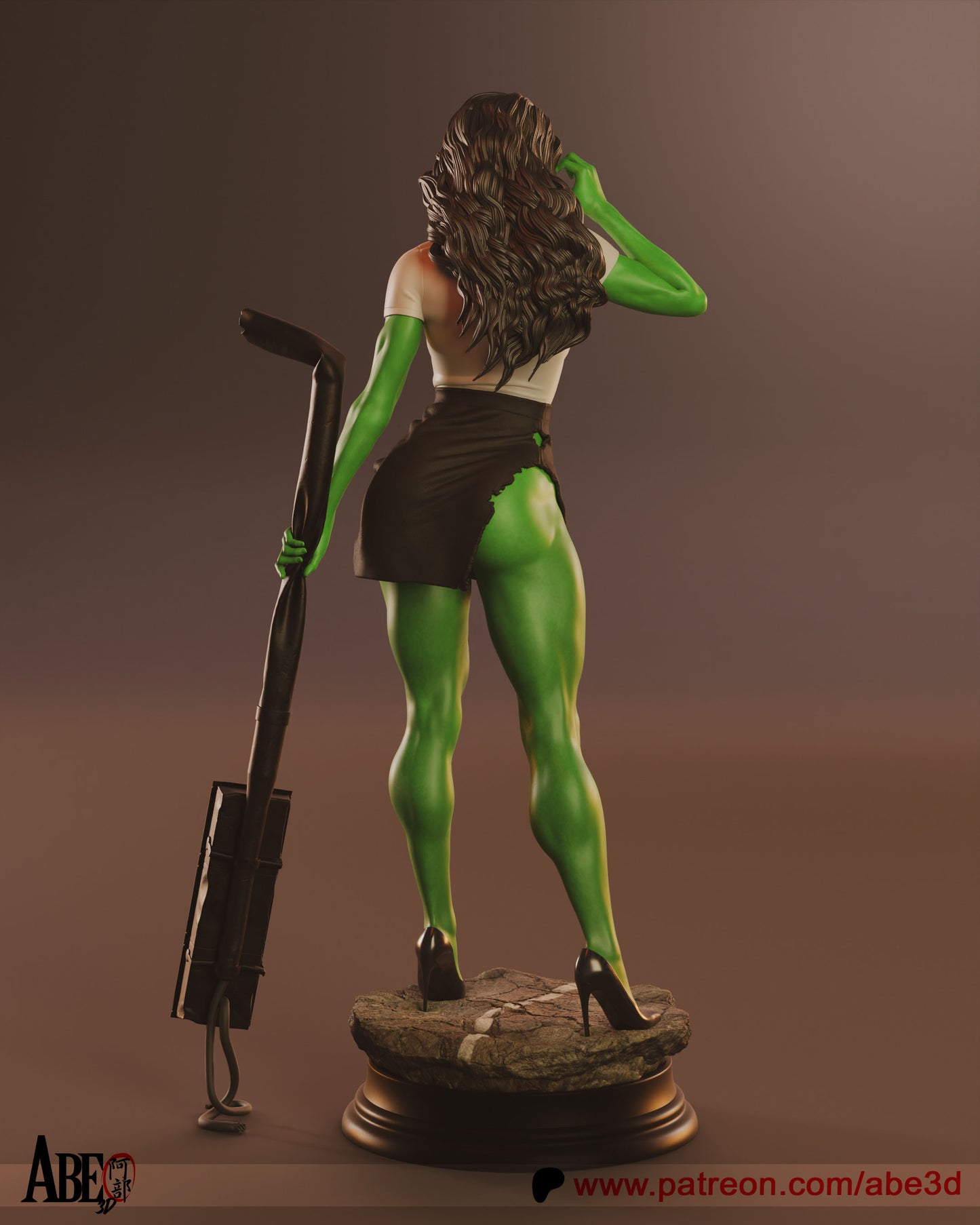 She-Hulk Statue
