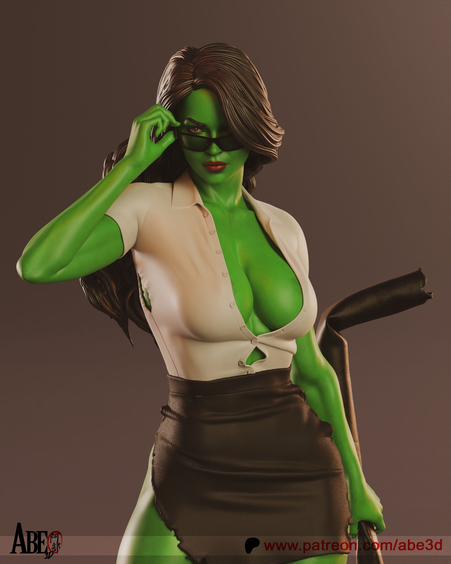 She-Hulk Statue