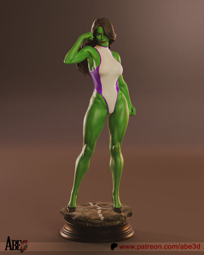 She-Hulk Statue