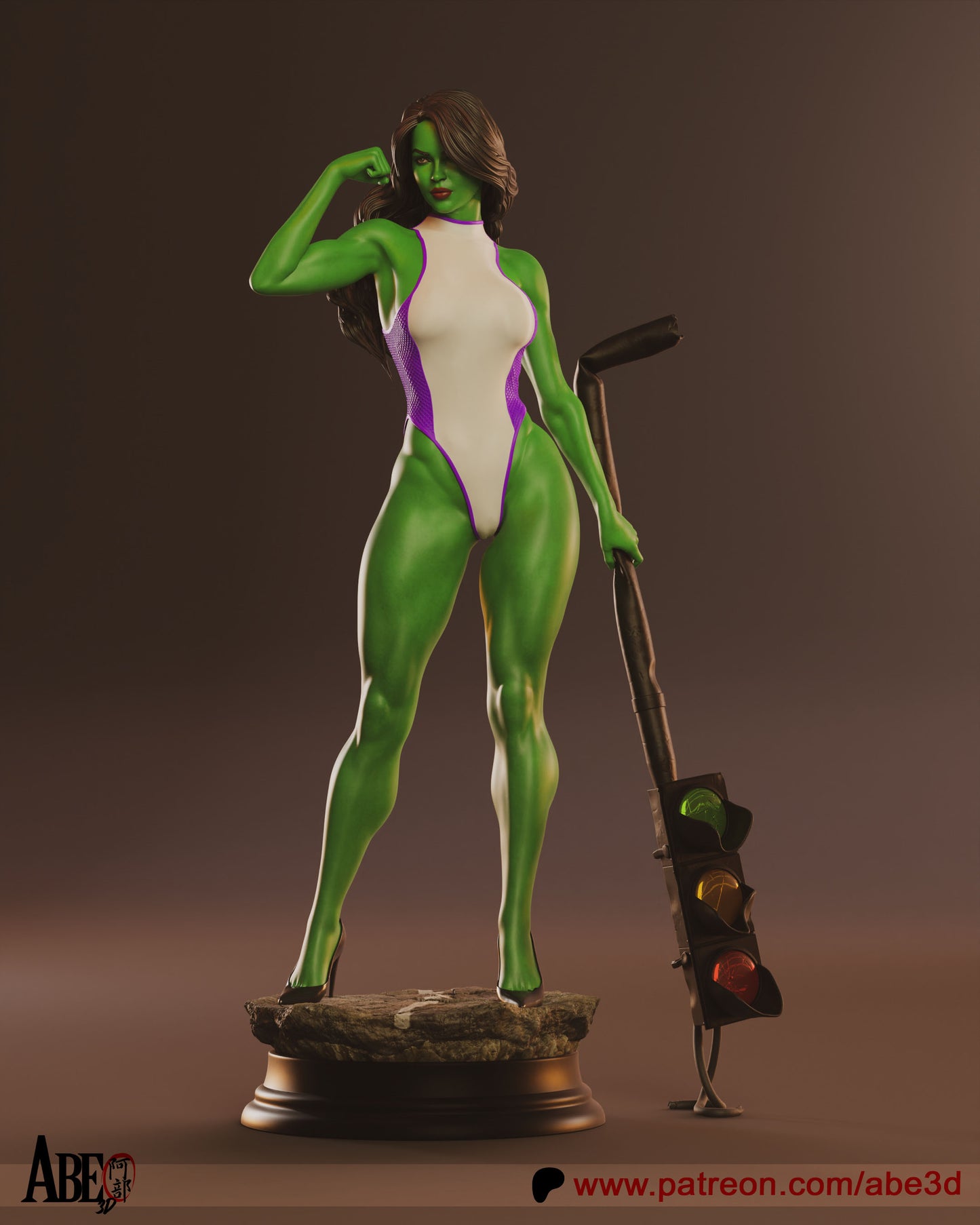 She-Hulk Statue