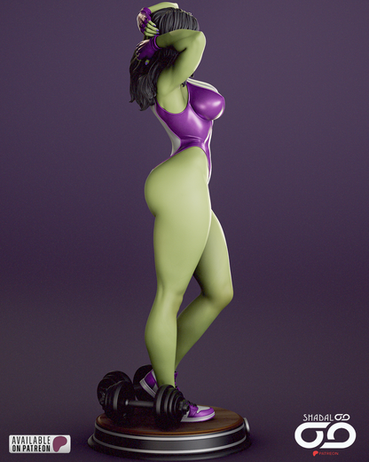 She-Hulk Statue