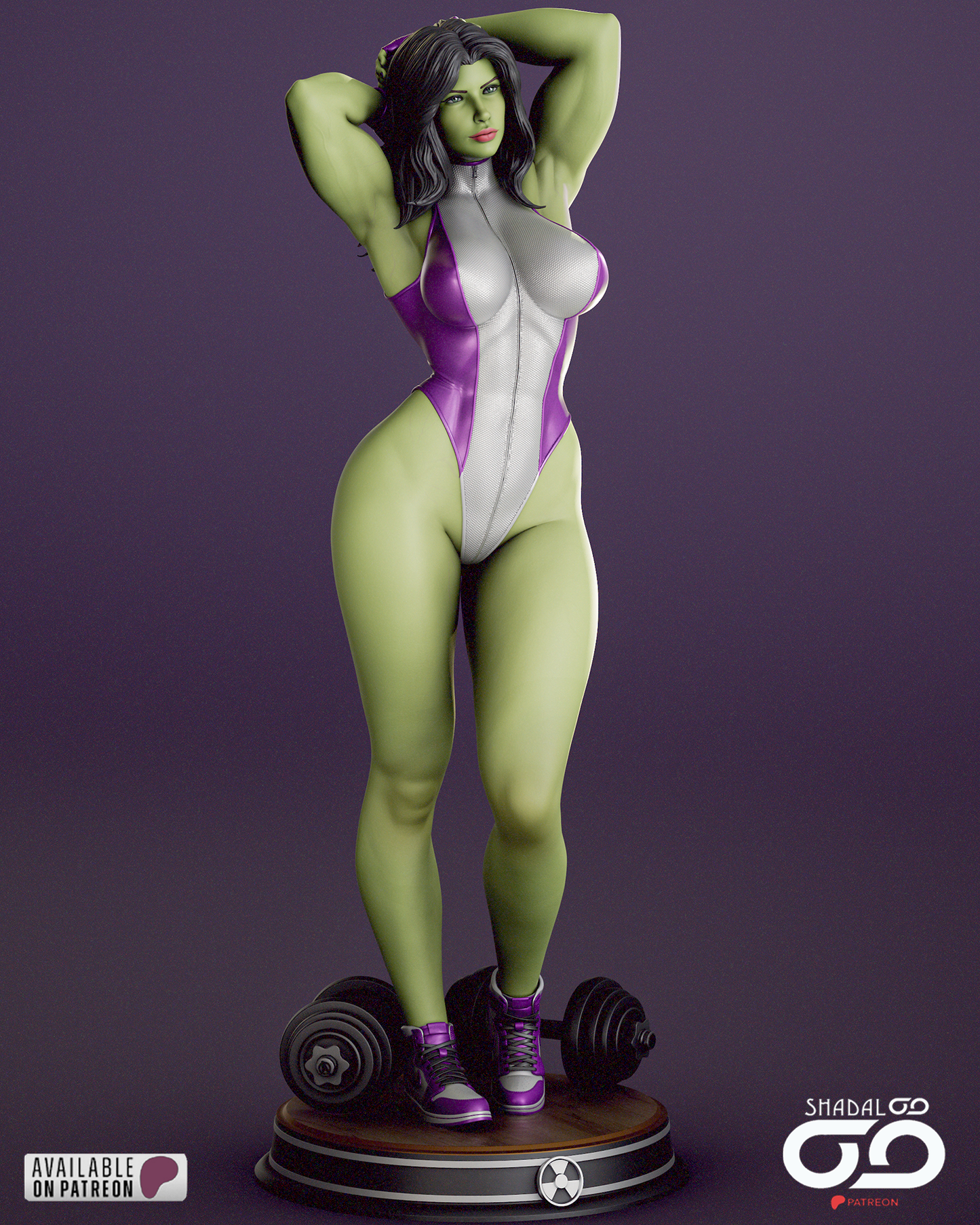 She-Hulk Statue