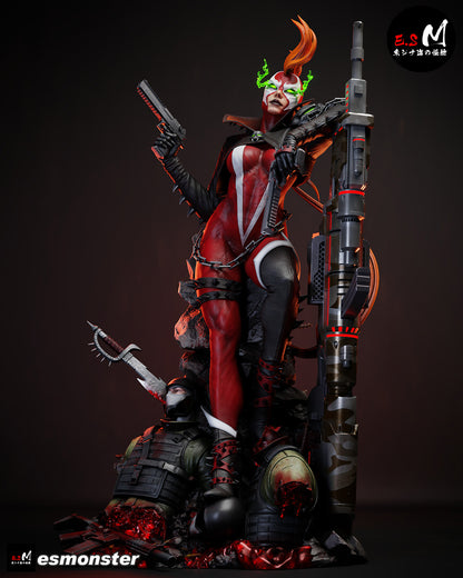 She-Spawn Statue 3D-Printed Kit