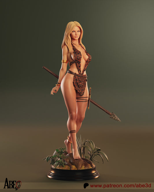 Sheena Statue 3D-Printed Kit