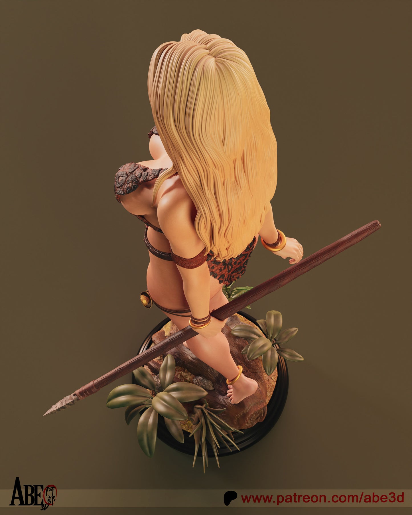 Sheena Statue 3D-Printed Kit