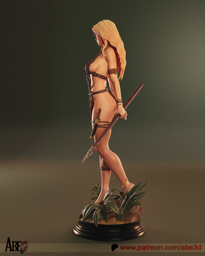Sheena Statue 3D-Printed Kit
