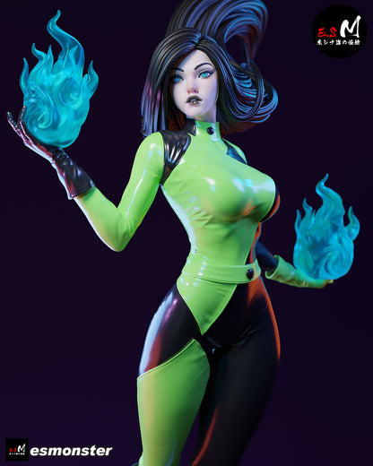 Shego Statue 3D-Printed Kit
