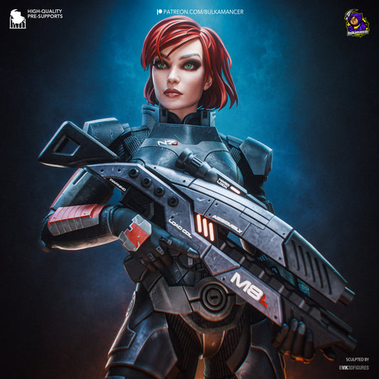 Shepard Statue 3D-Printed Kit