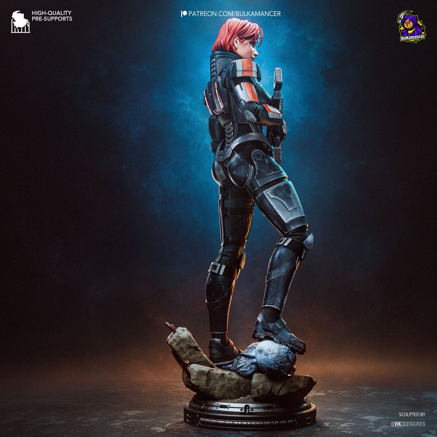 Shepard Statue 3D-Printed Kit