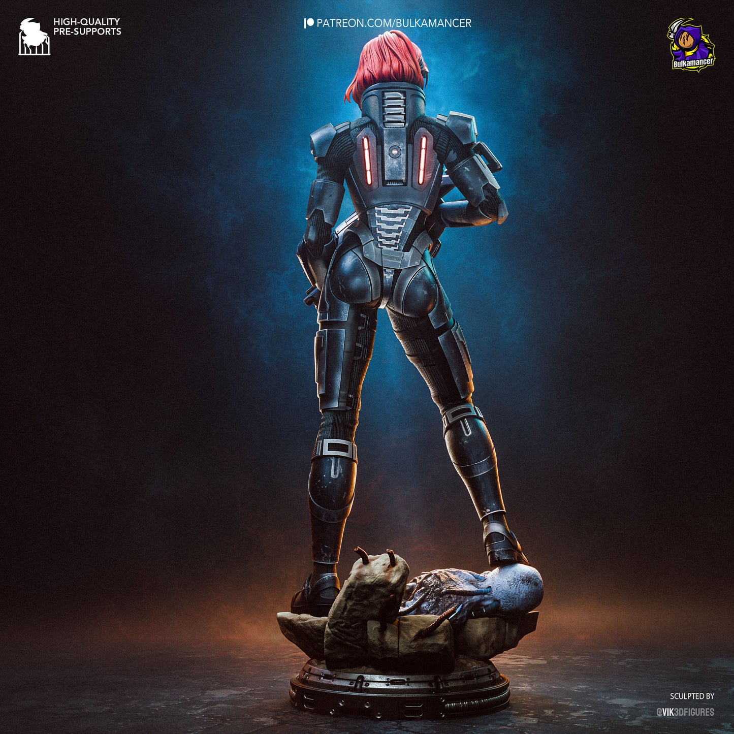 Shepard Statue 3D-Printed Kit
