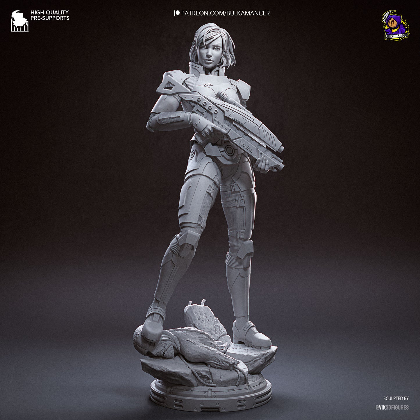 Shepard Statue 3D-Printed Kit