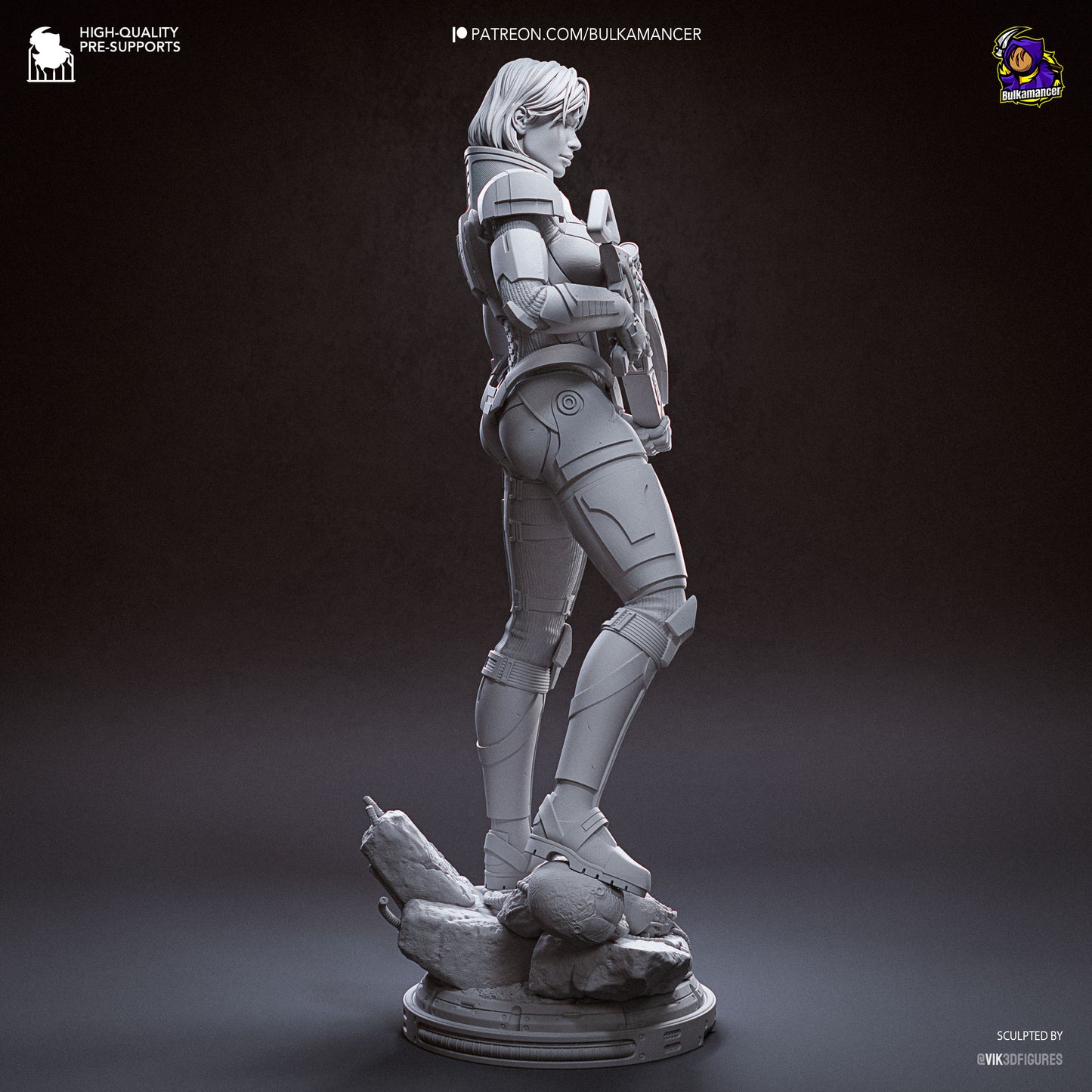 Shepard Statue 3D-Printed Kit