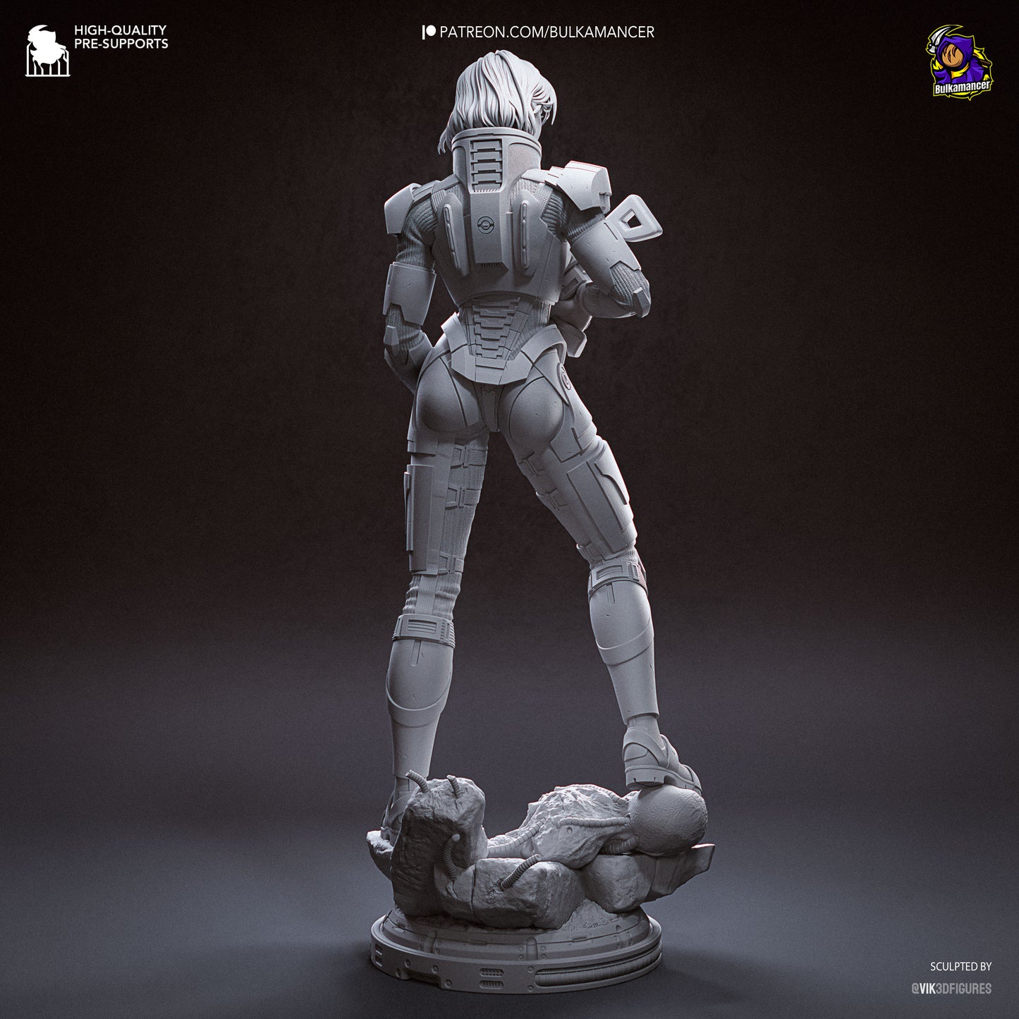Shepard Statue 3D-Printed Kit