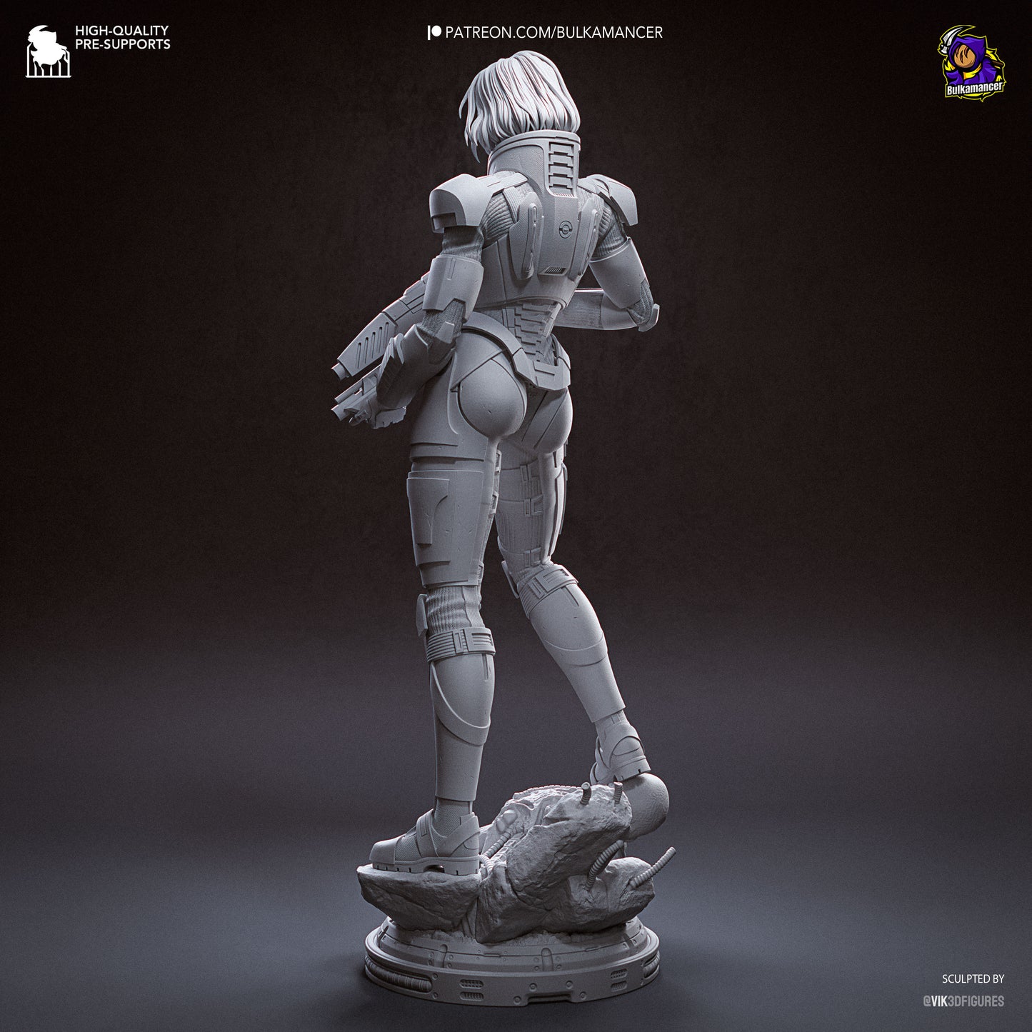Shepard Statue 3D-Printed Kit
