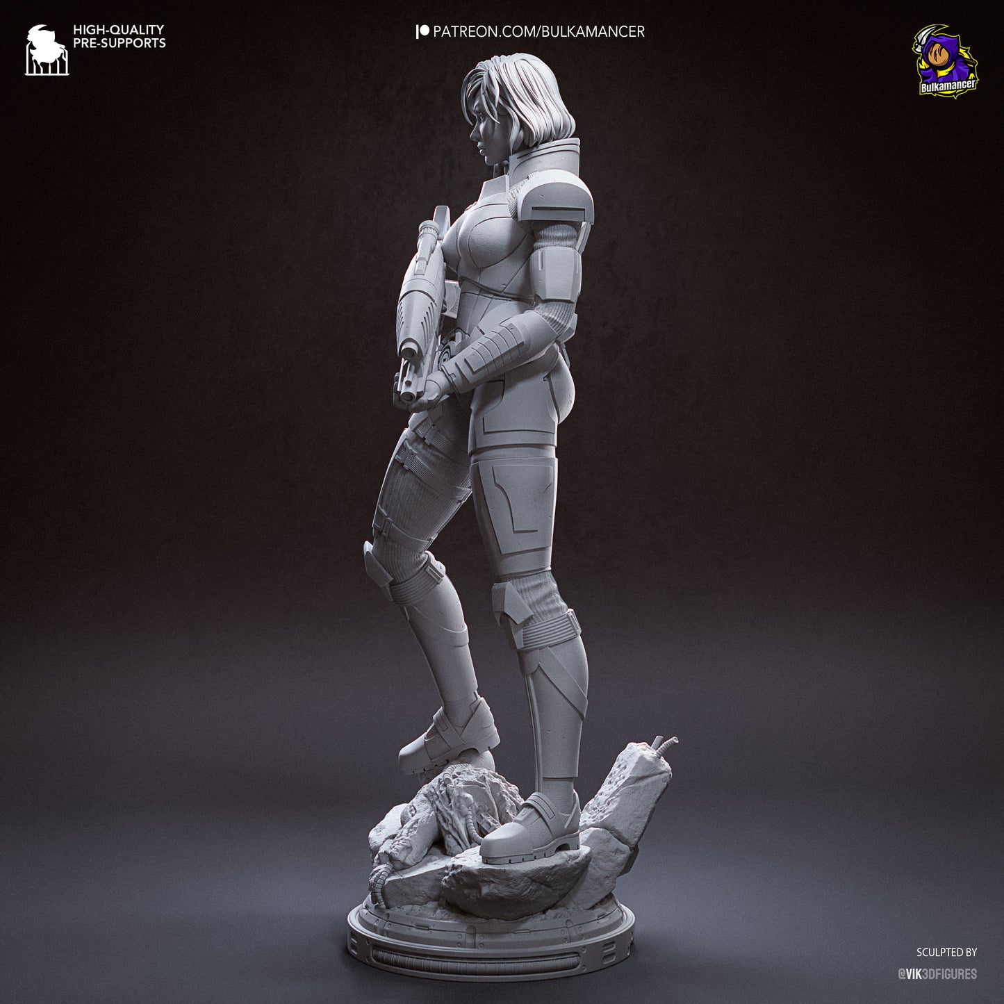 Shepard Statue 3D-Printed Kit