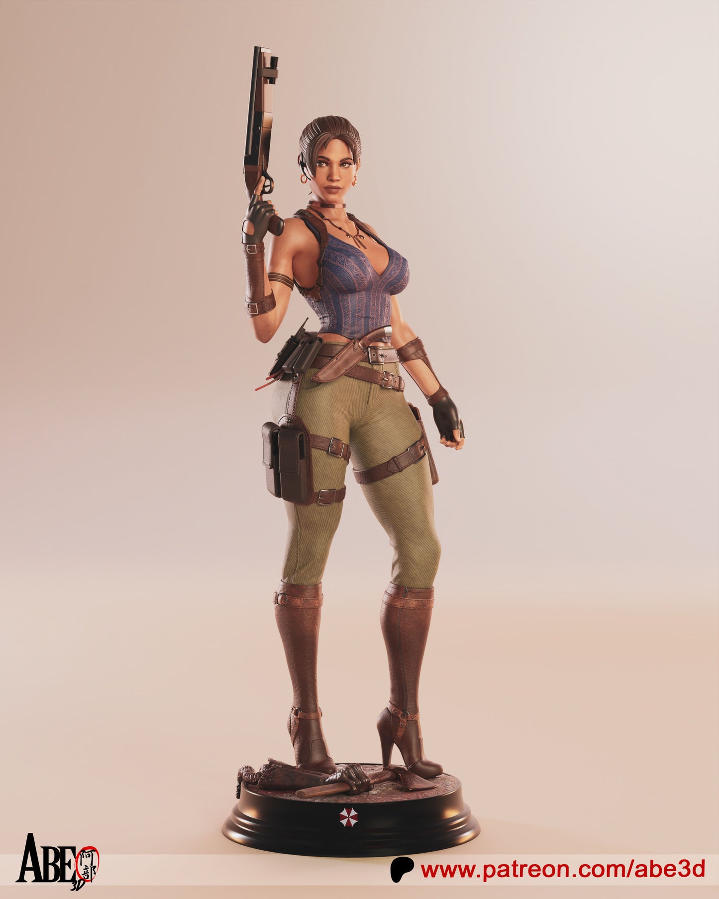 Sheva Alomar Statue 3D-Printed Kit