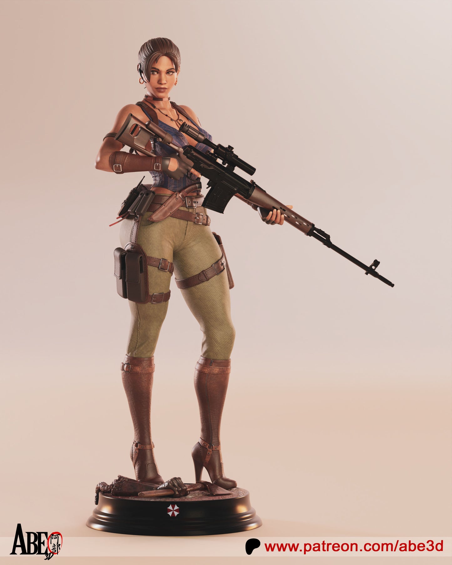 Sheva Alomar Statue 3D-Printed Kit