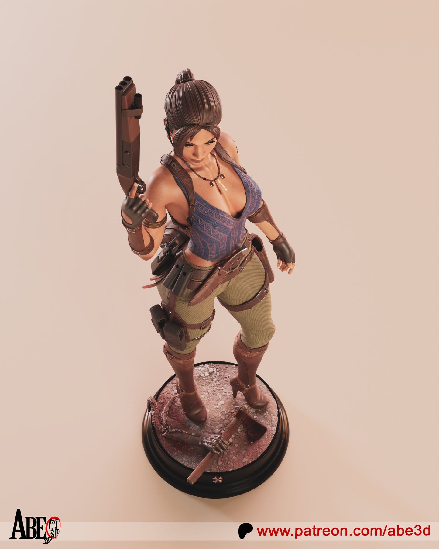Sheva Alomar Statue 3D-Printed Kit