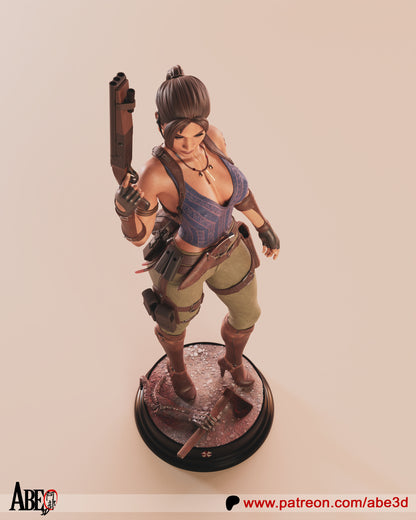 Sheva Alomar Statue 3D-Printed Kit