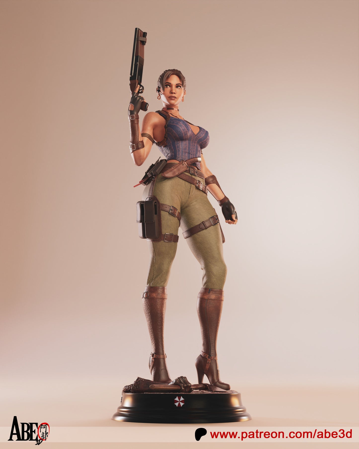 Sheva Alomar Statue 3D-Printed Kit