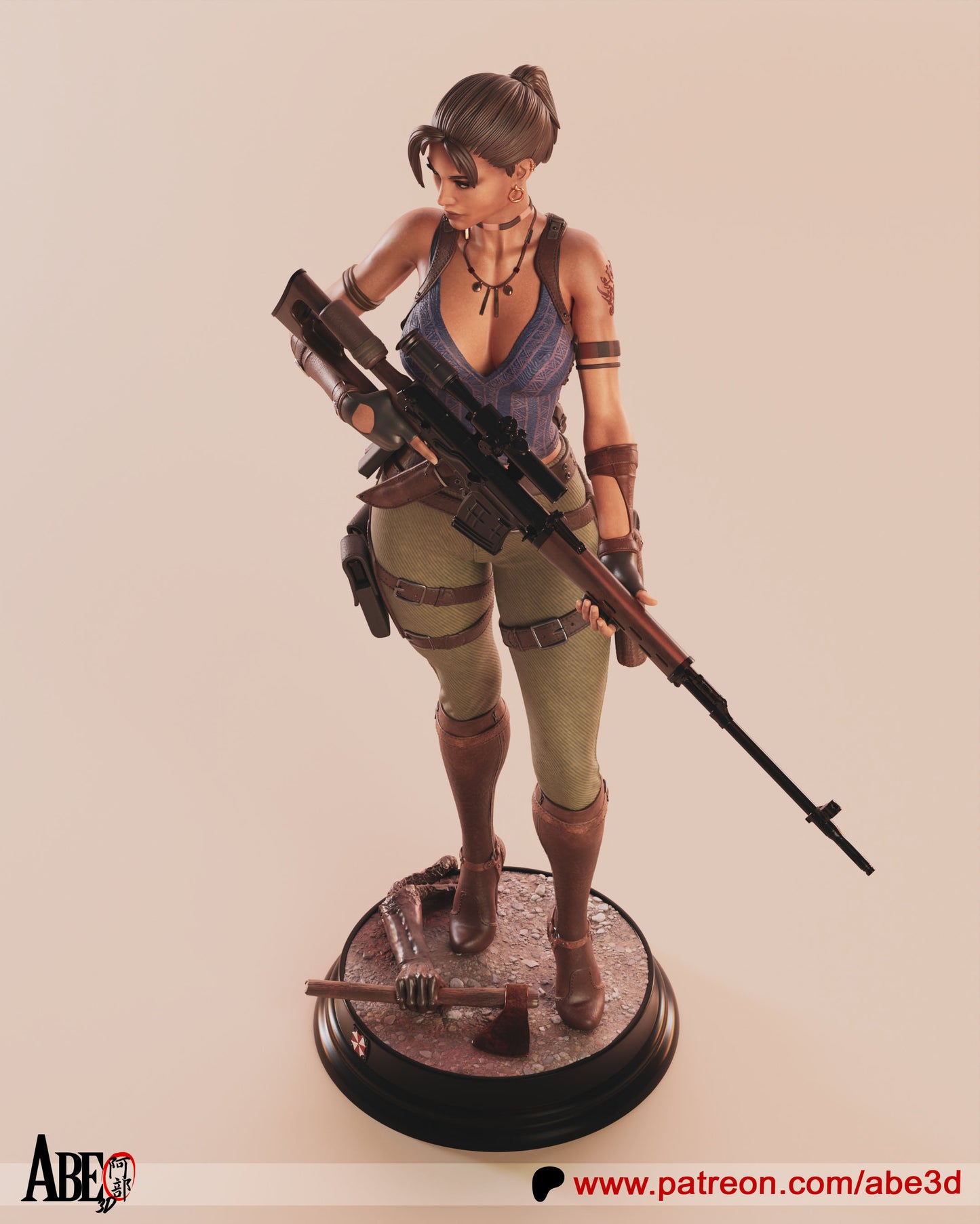 Sheva Alomar Statue 3D-Printed Kit