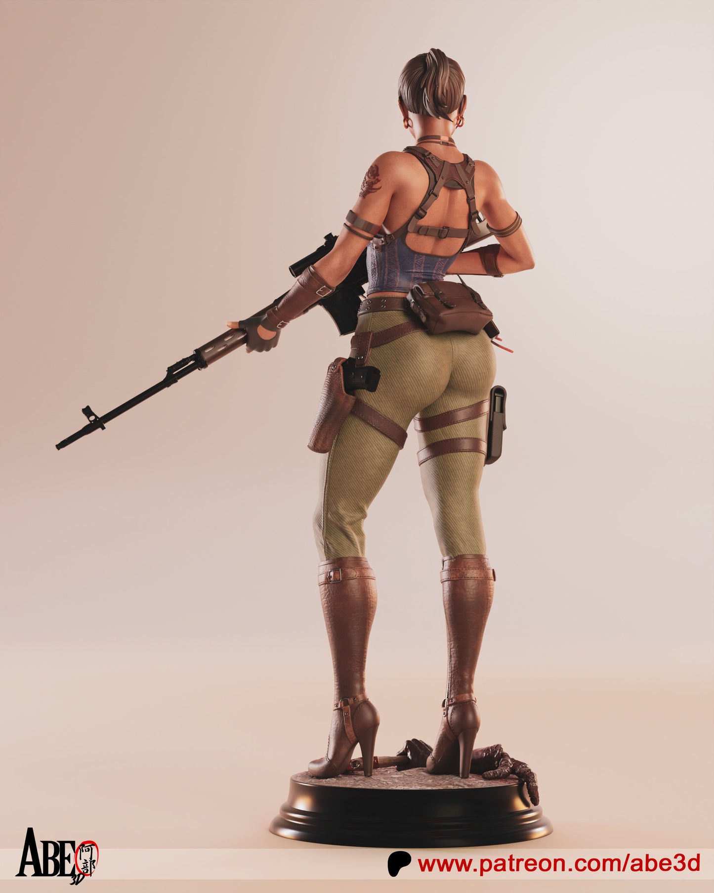 Sheva Alomar Statue 3D-Printed Kit