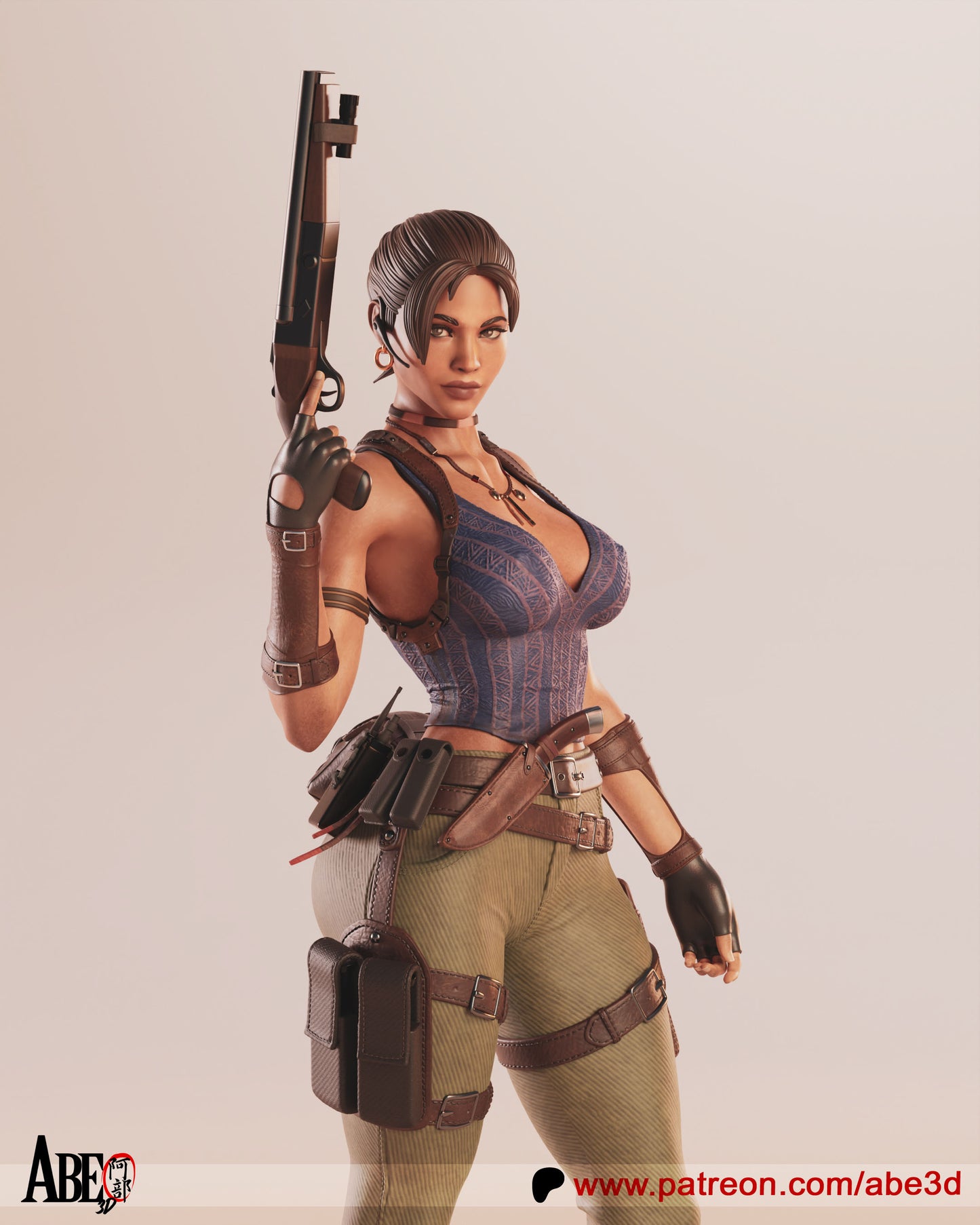 Sheva Alomar Statue 3D-Printed Kit