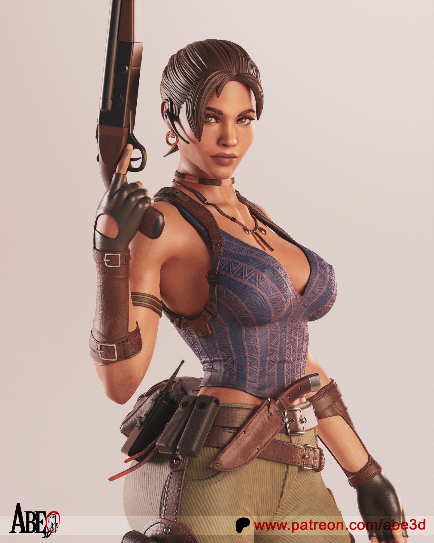 Sheva Alomar Statue 3D-Printed Kit