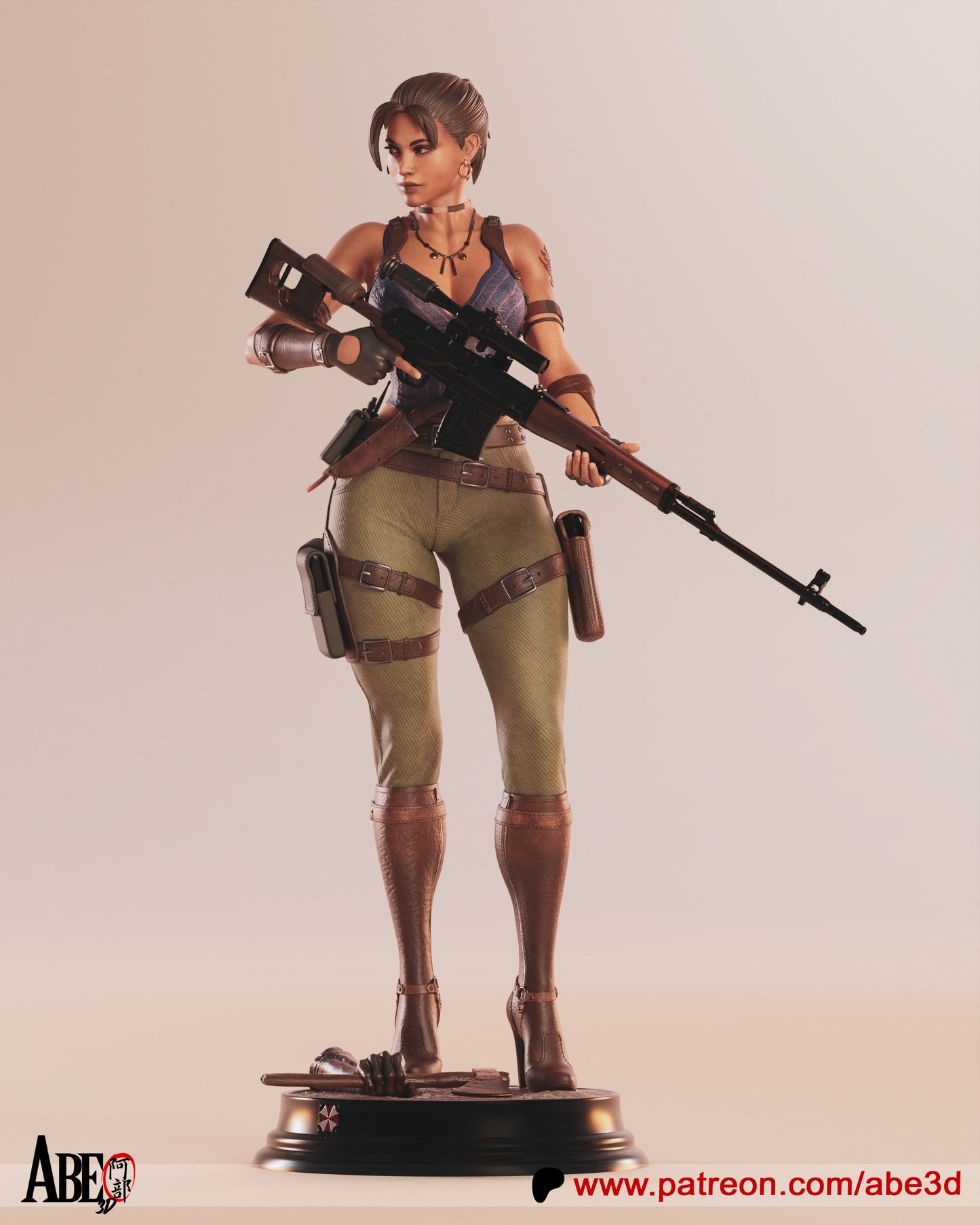 Sheva Alomar Statue 3D-Printed Kit