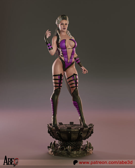 Sindel (MK) Statue