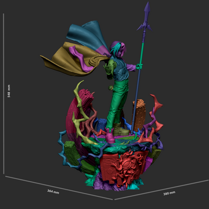 Edward Elric Statue 3D-Printed Kit
