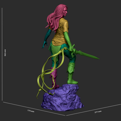Faye Statue 3D-Printed Kit