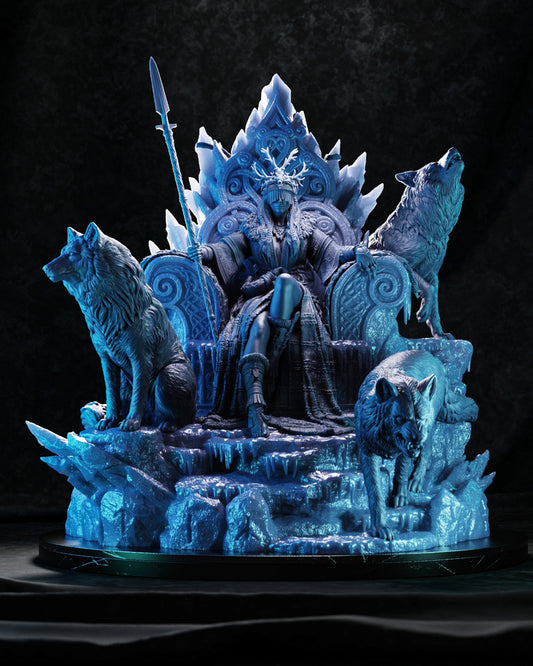 Skadi – The Goddess of Winter Statue 3D-Printed Kit