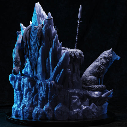 Skadi – The Goddess of Winter Statue 3D-Printed Kit